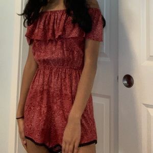 Abercrombie & Fitch Off the Shoulder Romper